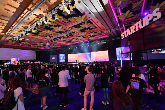 Singapore FinTech Festival — Startups hall