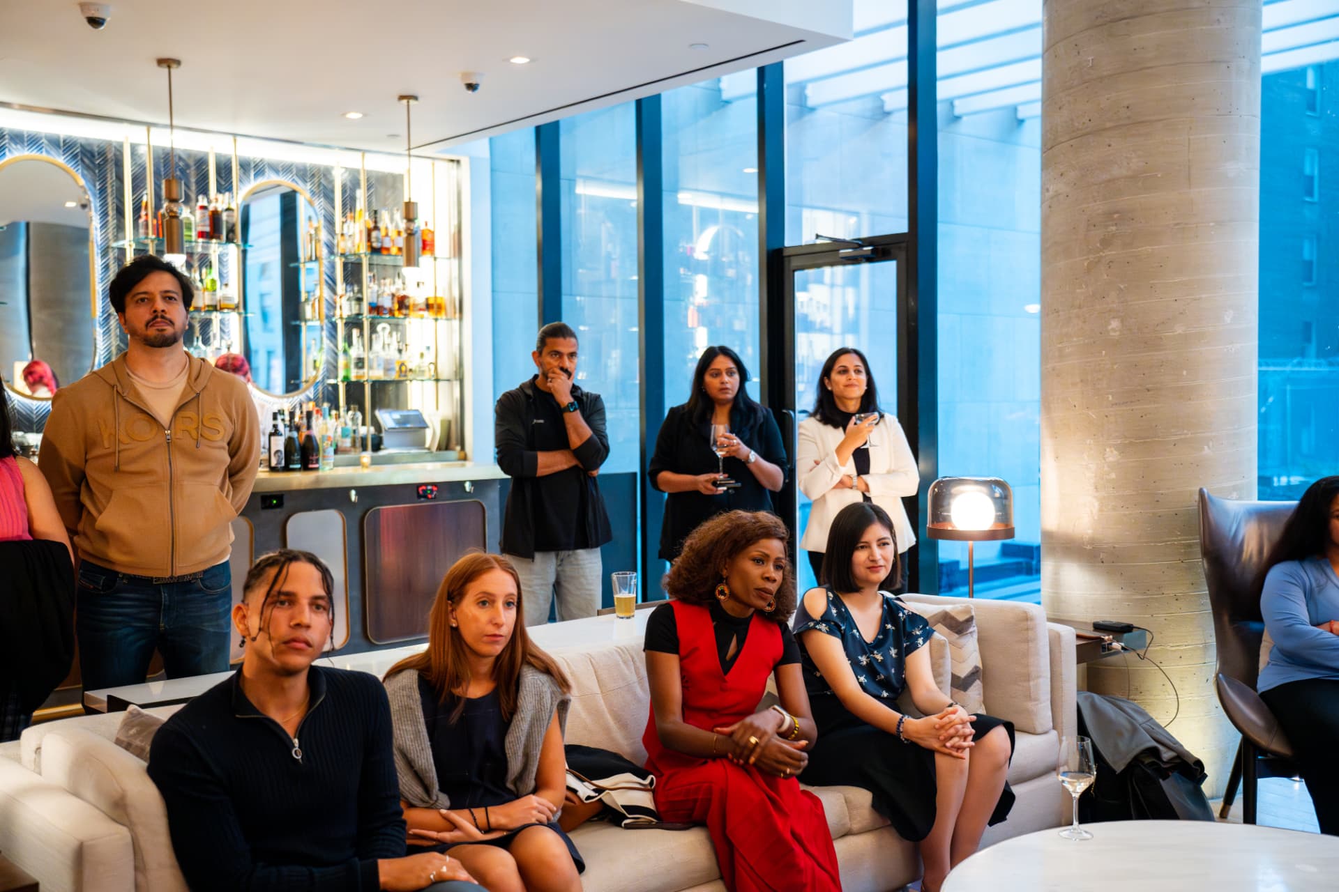Guests at the Encubay ProSus mixer
